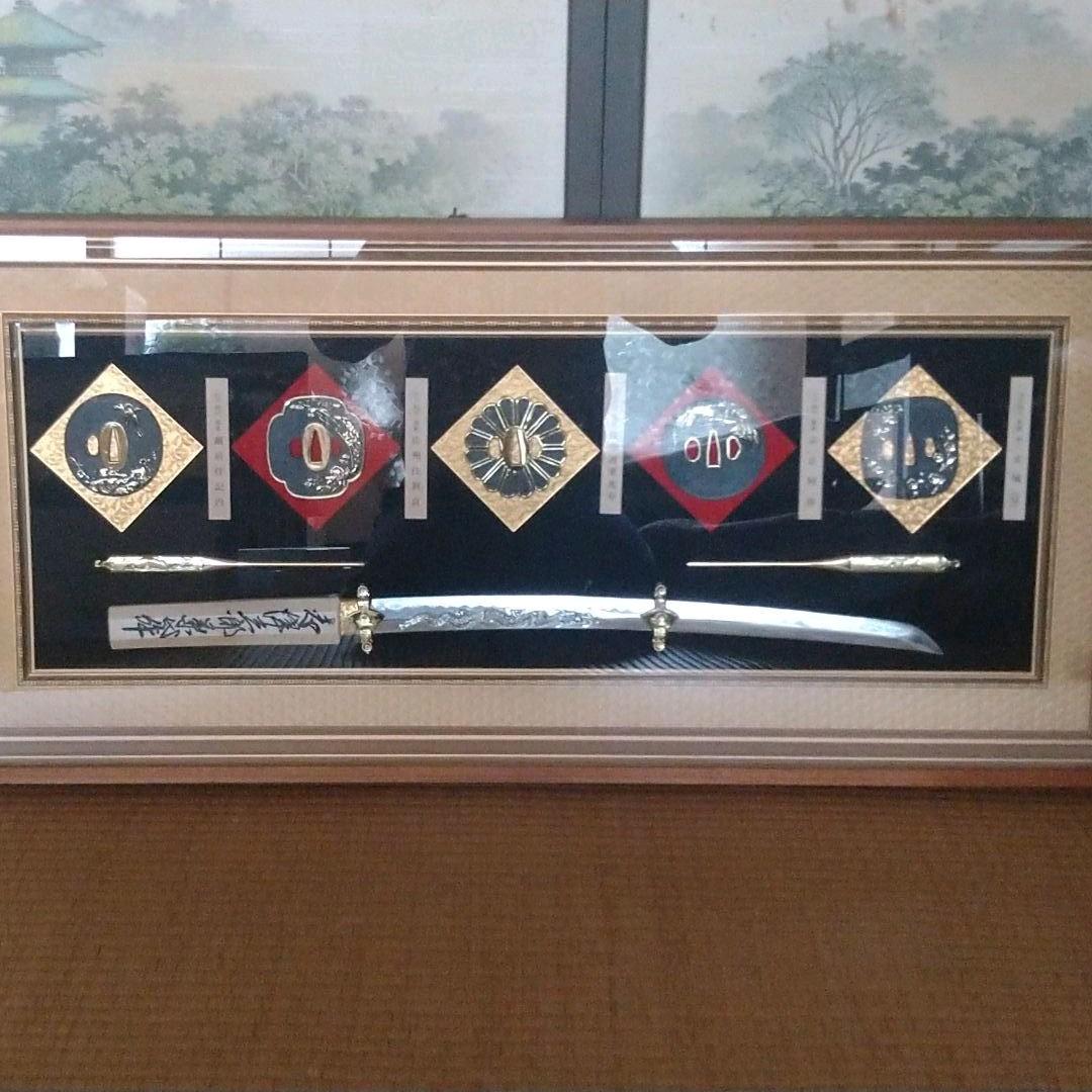 刀　鍔　イミテーション骨董品 刀 鍔 イミテーション骨董品 （鍔3 刀装具 武具 日本刀 骨董