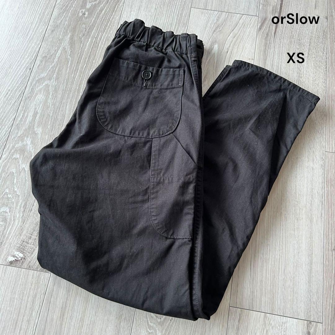 orSlow オアスロウ フレンチワークパンツ ミリタリーパンツ ブラックXS orSlow オアスロウ フレンチワーク パンツ ブラック FRENCH WORK