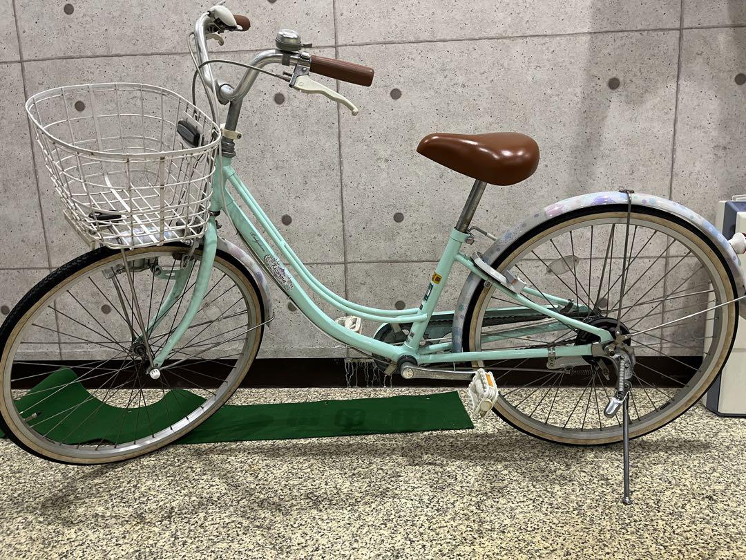 24インチ　ブリジストン　リコリーナ　ラベンダー　3段変速　引き取り限定品 子供用自転車 ブリヂストン リコリーナ 24インチ 3段変速