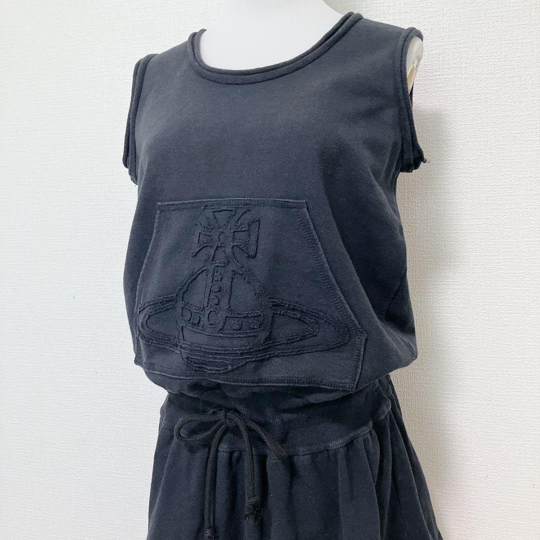 Vivien Westwood ヴィヴィアン ノースリーブワンピース　Aライン Vivienne Westwood red label」 ノースリーブワンピース 2