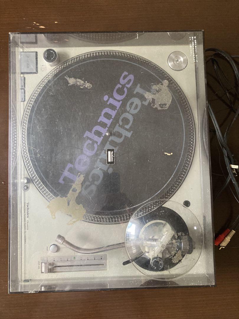 【メンテナンス済】Technics SL-1200 ターンテーブル カバー付き ターンテーブルカバー / Turntable Cover (Neon Yellow) | EDGE