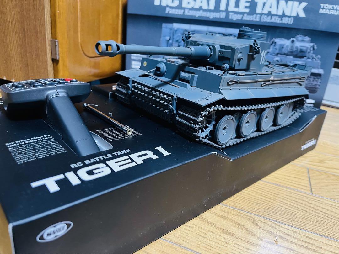 [新品]東京マルイタイガ1 バトルタンク1/24 スケール Amazon.co.jp: 1/24 RCバトルタンク タイガーI (迷彩仕様