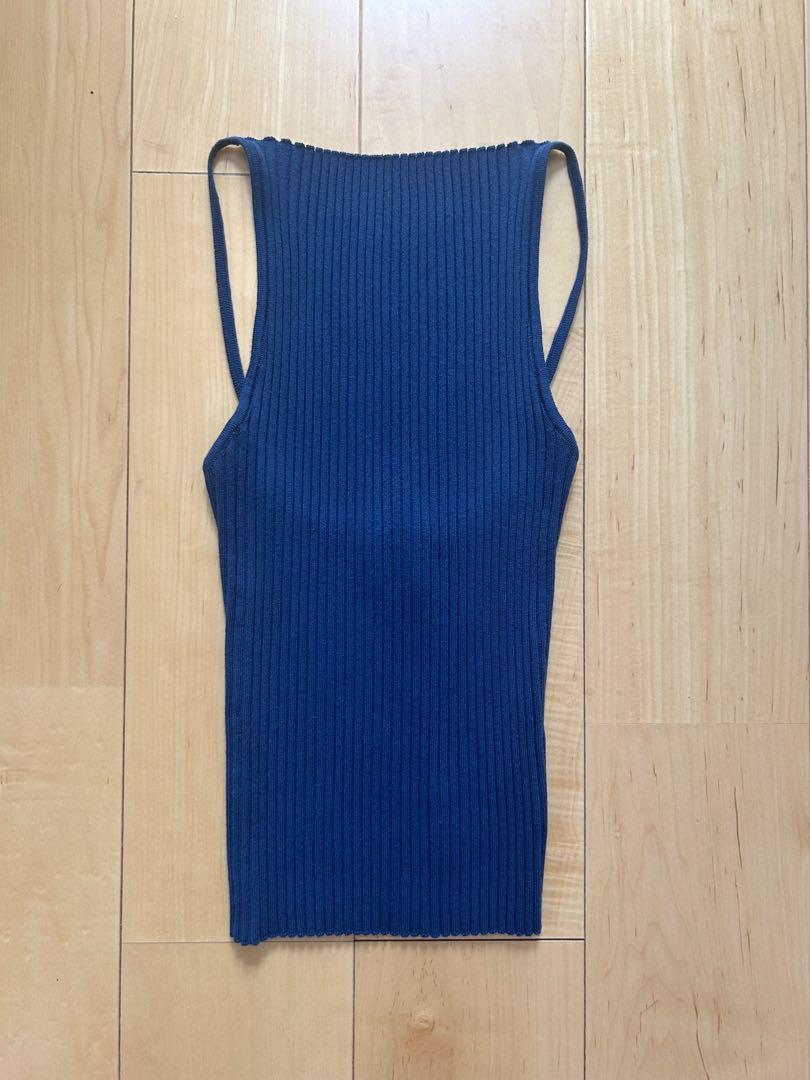 THE SHISHIKUI ニットキャミ　ピンク THE SHISHIKUI / シシクイ | KNIT CAMI リブニット キャミソール
