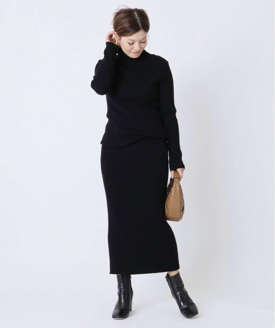 EVERYDAY I LIKE. リブスカート 38（DEUXIEME CLASSE - EVERYDAY