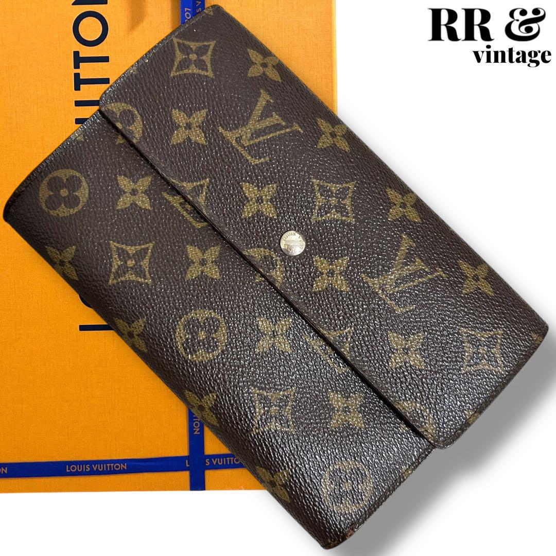 美品✨️ルイヴィトン　モノグラム　ポシェット　パスポール　三つ折り財布　財布 ルイヴィトンモノグラムポシェットパスポール三つ折り財布