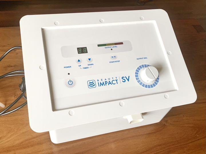 【中古品】超短波美容器「BEAUTY IMPACT SV」セット ビューティーインパクトSV(1ch) 超短波美容機器 フェイバリット