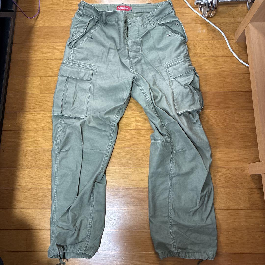 Supreme カーキ ワークパンツ 32サイズ Supreme カーキ ワークパンツ 32サイズ（中古・古着通販