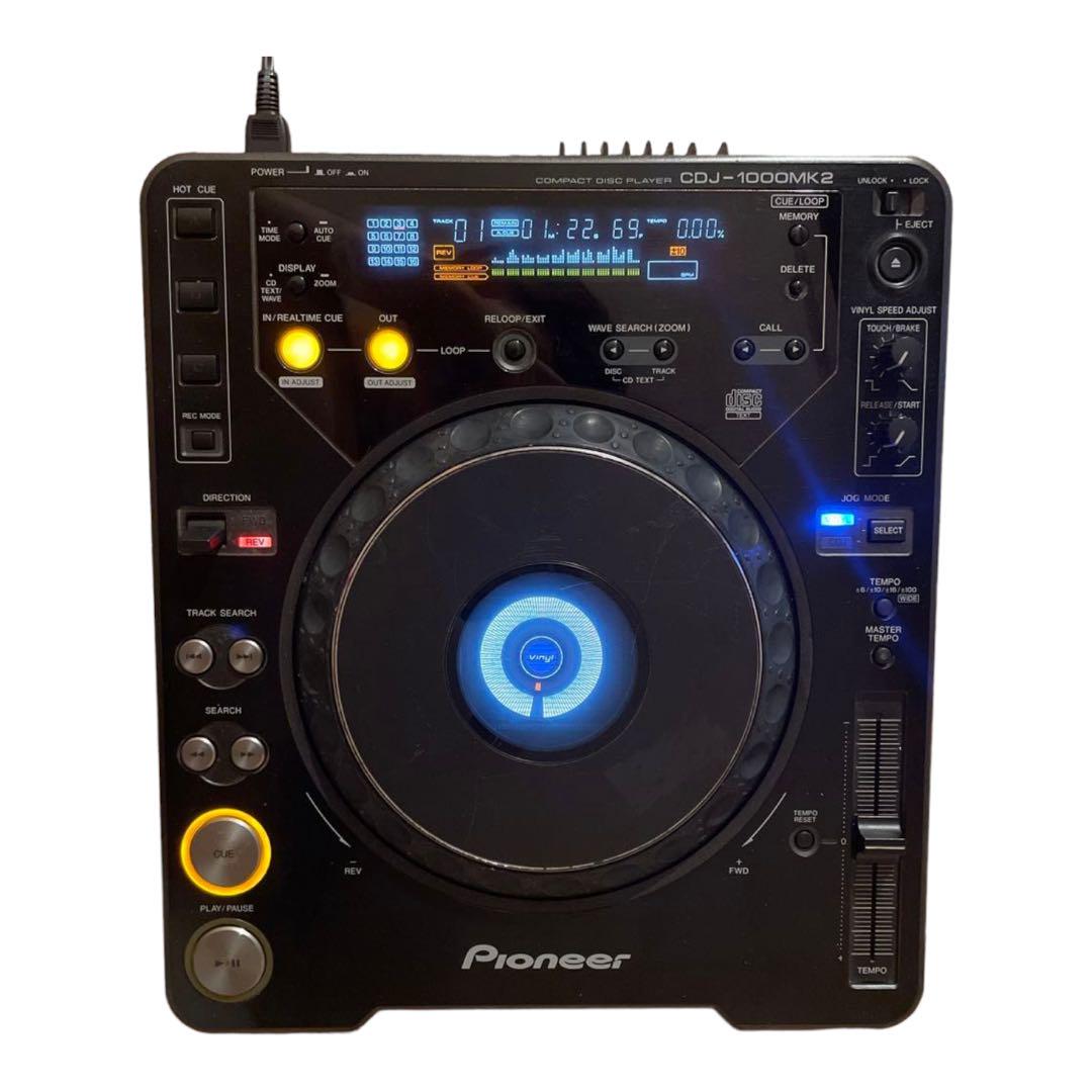 Pioneer CDJ-1000MK2 動作品（Pioneer DJのCDJ、CDJ-1000MK2の