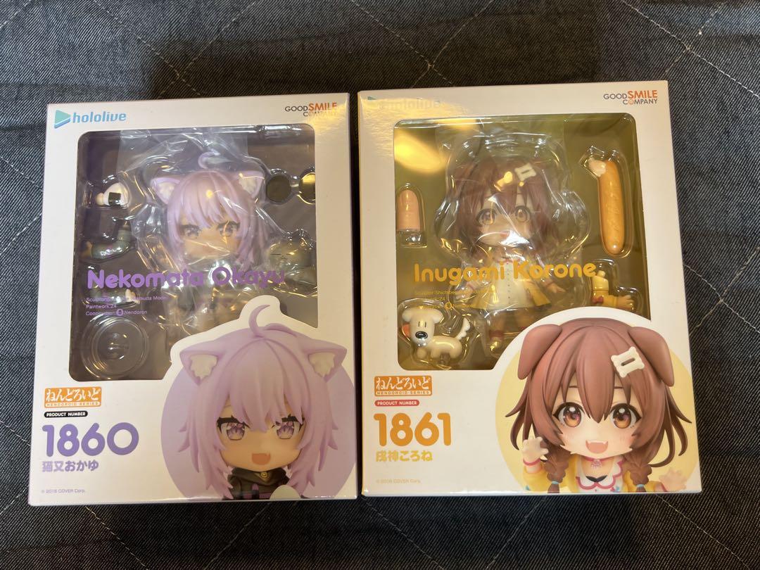 新品未開封 ホロライブ ねんどろいど フィギュア 猫又おかゆ 戌