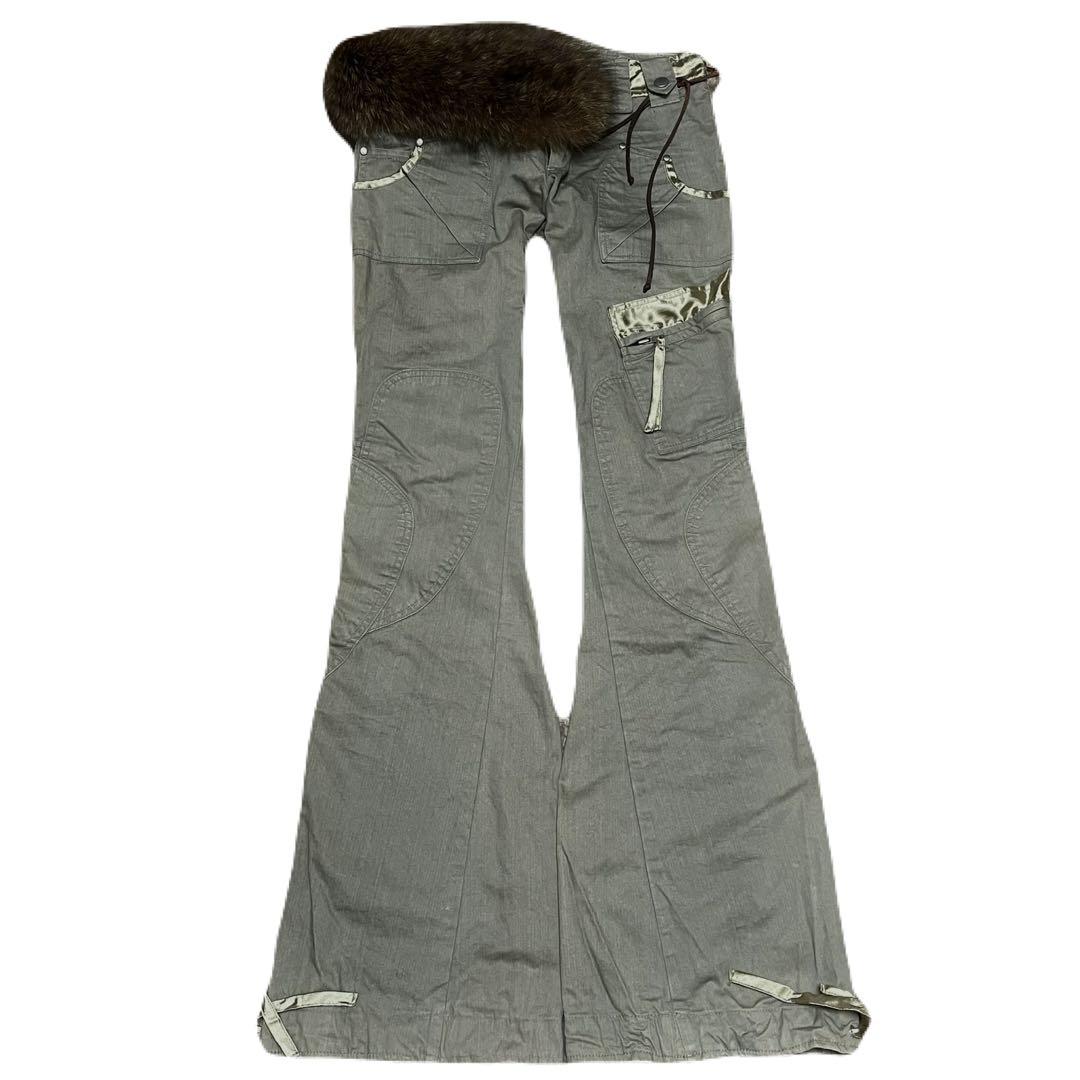 gimmick Cargo Pants カーゴパンツ Y2K goa lgb Fur gimmick Cargo Pants カーゴパンツ goa lgb（archive