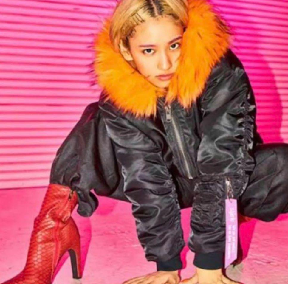 ジャケット・アウター x-girl YURINO MA-1 楽天市場】XG X YURINO HOOD MA1 X-girl エックスガール