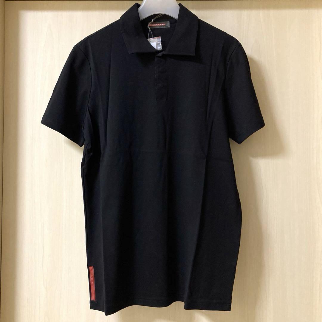 PRADA SPORT プラダスポーツ ジップアップ ブラック ポロシャツ 半袖 楽天市場】プラダ ポロシャツ PRADA NJ201D NERO ルナロッサ