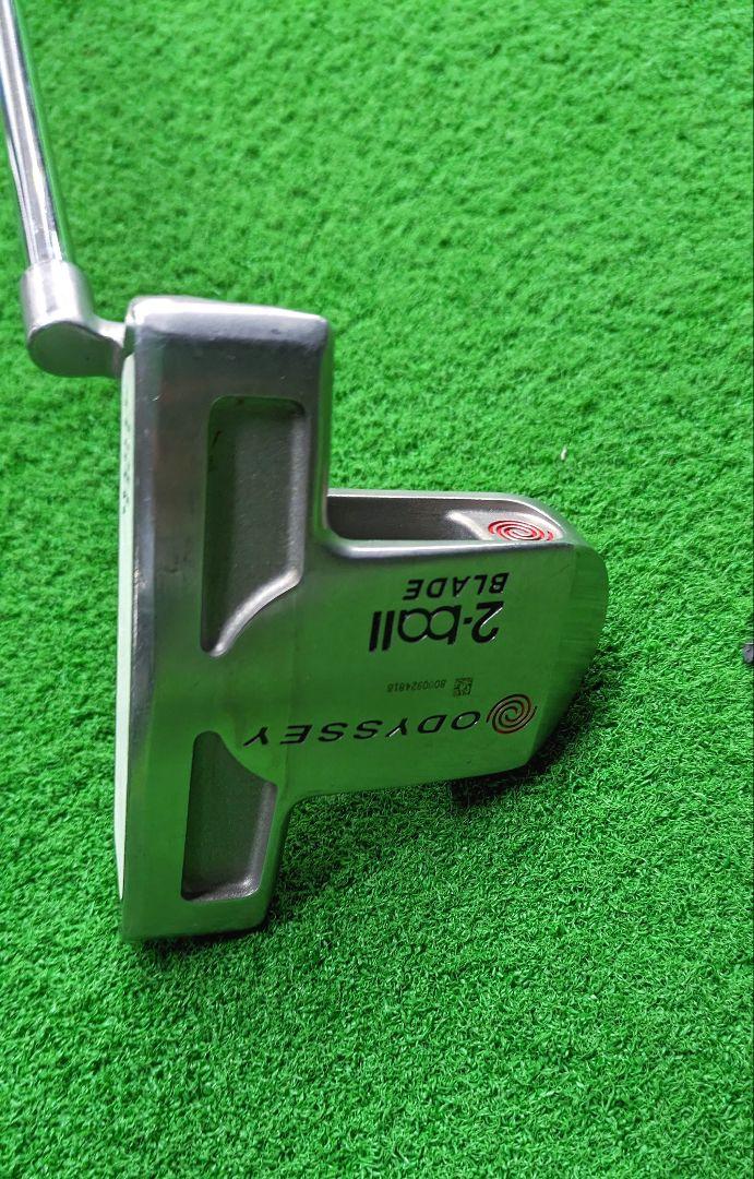 オデッセイ、初代ツーボールホワイトホットパター美品！32インチ。 オデッセイ WHITE HOT（ホワイト・ホット）OG パター 2-BALL