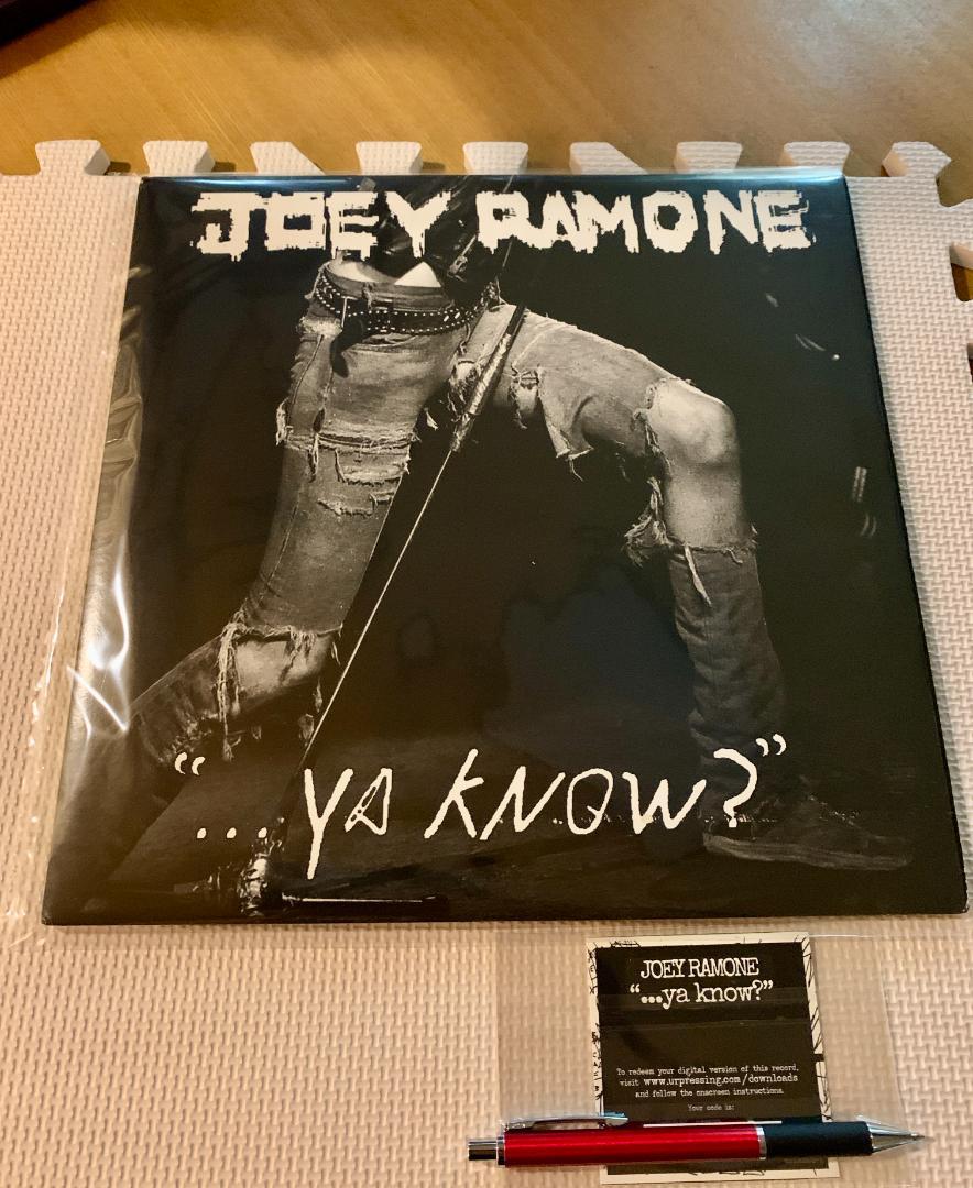 ジョーイ・ラモーン「ヤ・ノウ」2LP 2012年 米国盤 未発表曲15曲収録 ジョーイ・ラモーン「ヤ・ノウ」2LP 2012年 米国盤 未発表曲15曲