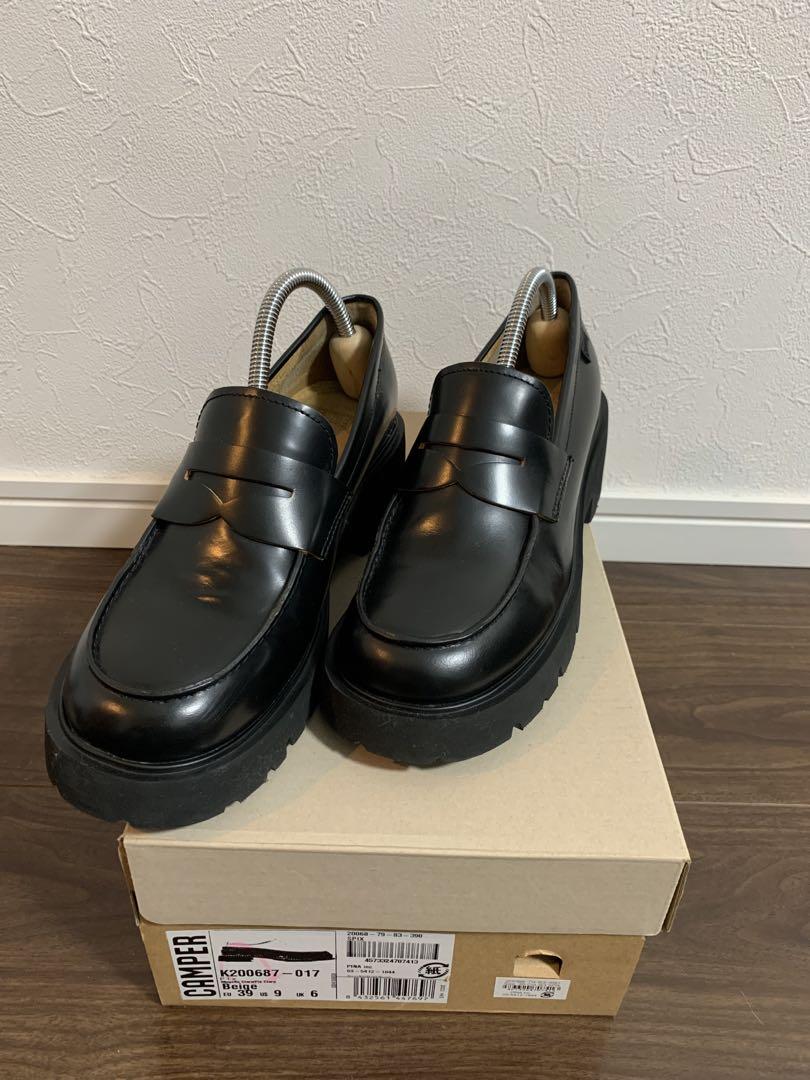 美品 CAMPER MILAH カンペール ローファー 厚底 ブラック 39 カンペール CAMPER [カンペール] MILAH / パンプス （ブラック