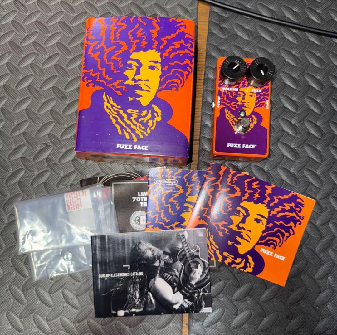 Fuzz Face ペダル Jimi Hendrix JHM1 JIMI HENDRIX® FUZZ FACE® DISTORTION - Dunlop