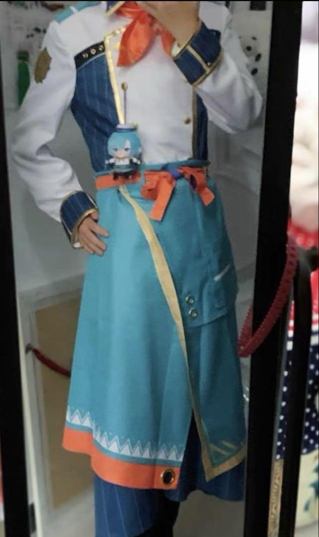 【にじさんじ】渚トラウト(コスプレ衣装)M Qoo10] にじさんじ 渚トラウト コスプレ衣装 オ