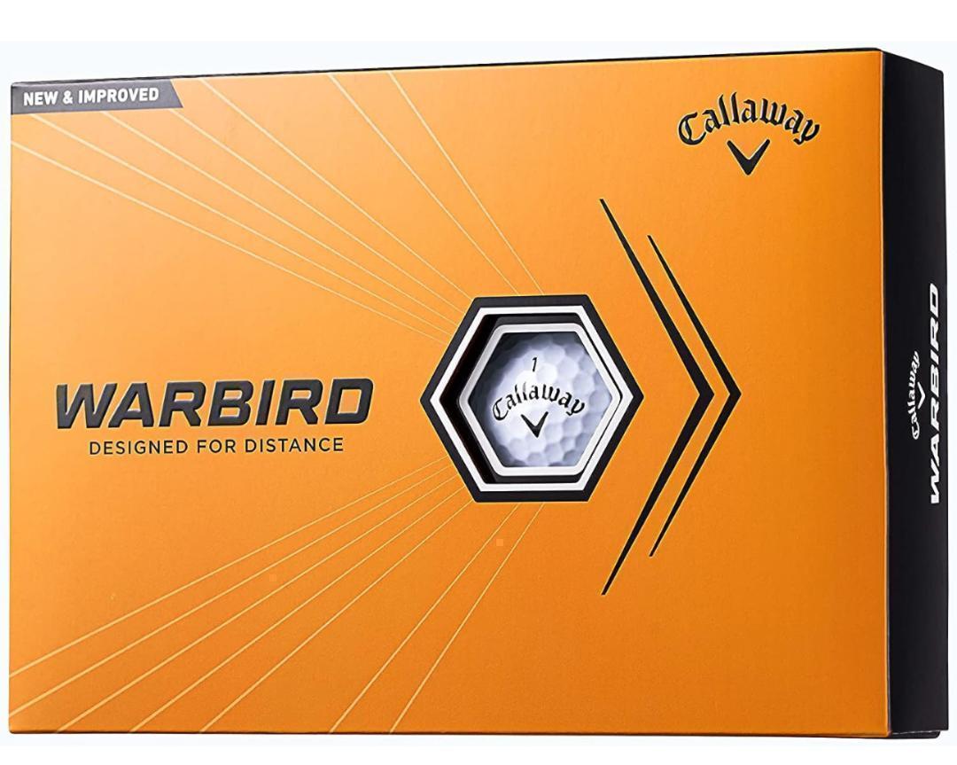 キャロウェイWARBIRDゴルフボールホワイト1ダース （WARBIRD