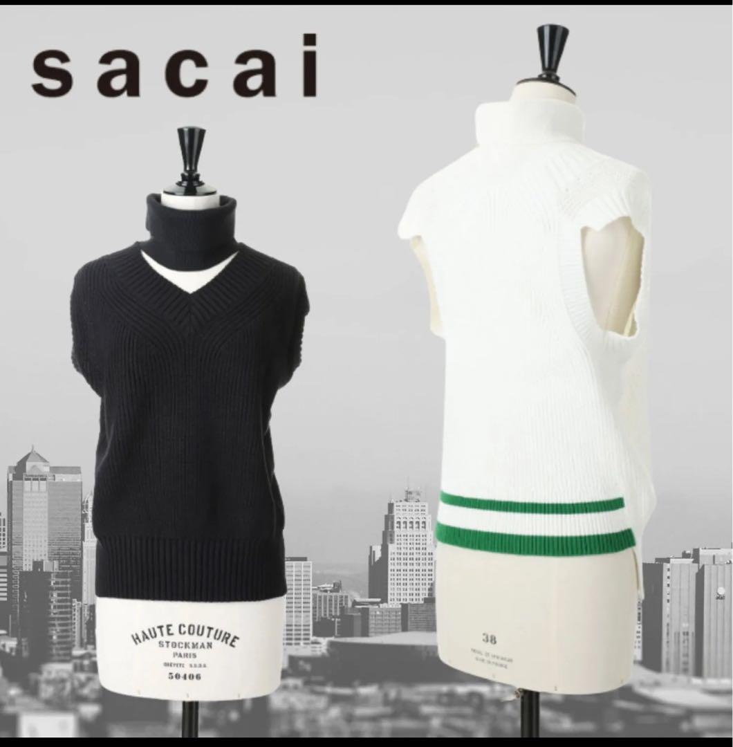 美品｜sacai｜ノースリーブチュニック｜1 楽天市場】sacai（長さ（袖）ノースリーブ）の通販