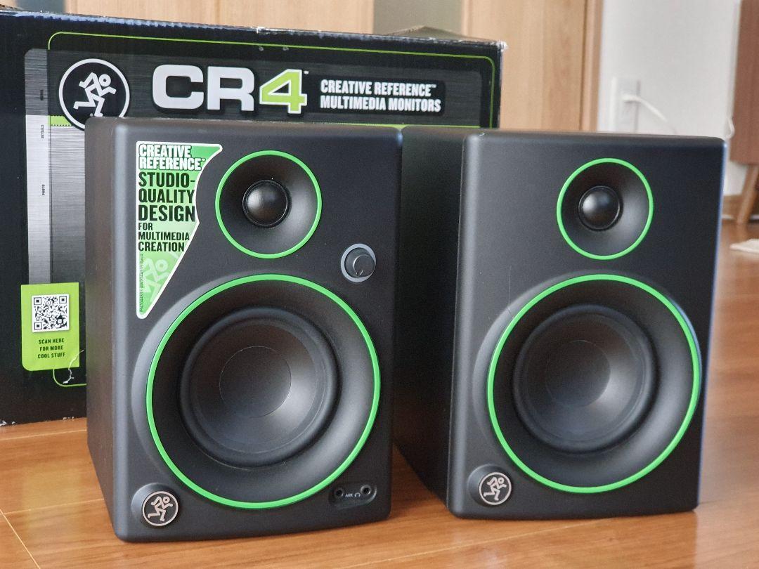 Mackie CR4 スピーカー美品 MACKIE マッキー CR4-X (ペア)◇ 4インチ パワード モニター