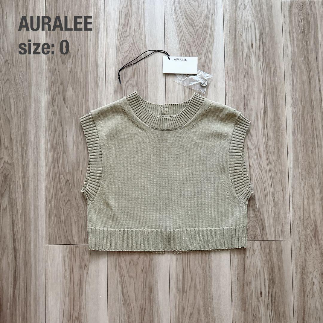 美品】AURALEE オーラリー レディース ドライコットンニット