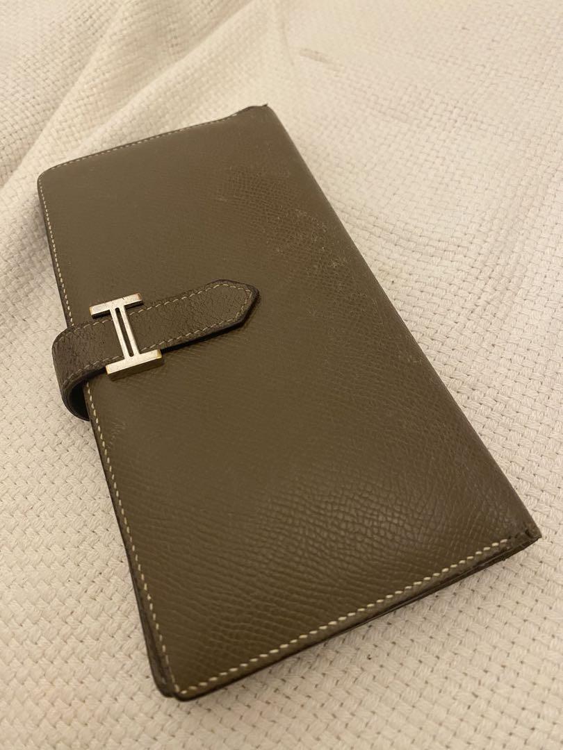 エルメス ベアン 長財布 エトゥープ （エルメス ベアン