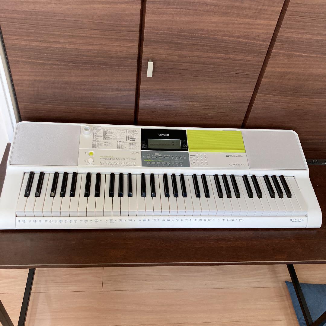 CASIO 電子キーボード 電子ピアノ LK-511（CASIO LK-511 電子