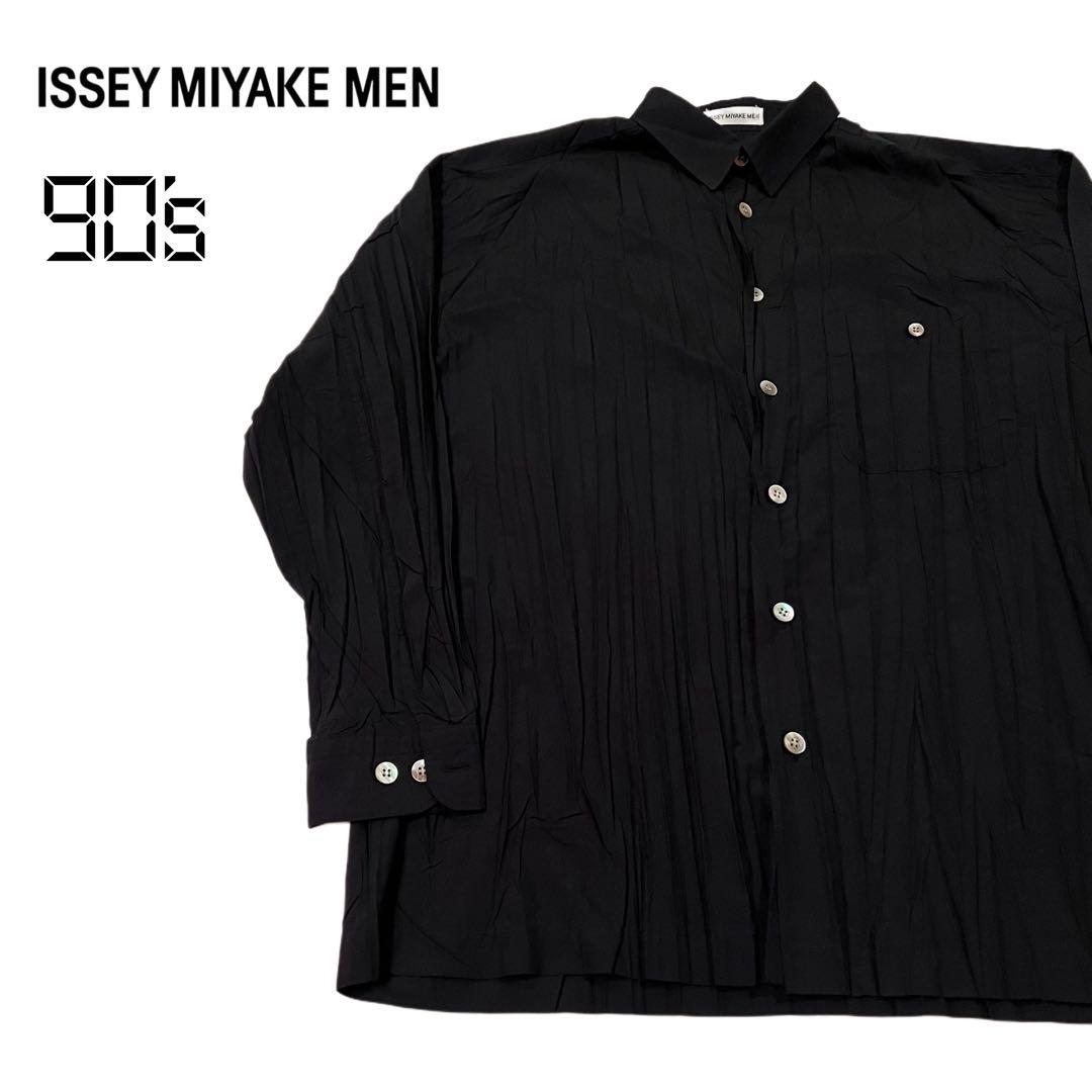 97年製 archive issey miyake men プリーツシャツ 97年製 archive issey miyake men プリーツシャツ - メルカリ