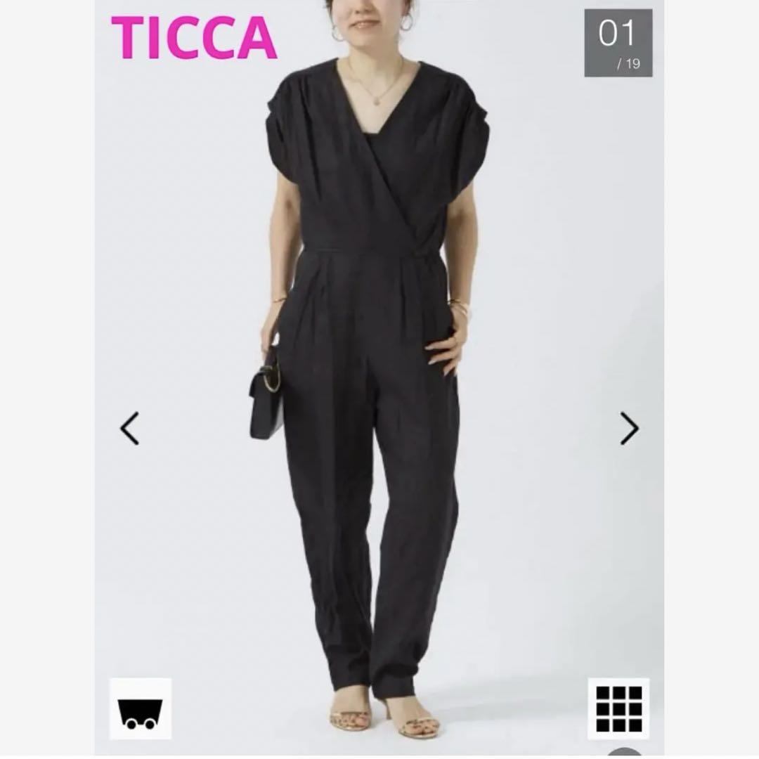 美品✨ティッカ 2024SS リネンコンビネゾン オールインワン カシュクール 楽天市場】TICCA ティッカ リネンキャミソールコンビネゾン TBES
