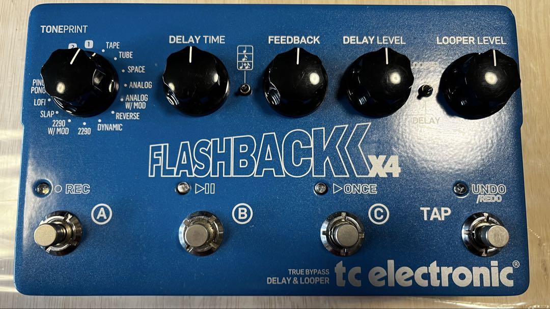 tc electronic FLASHBACK X4 ディレイ・ルーパー（Flashback X4