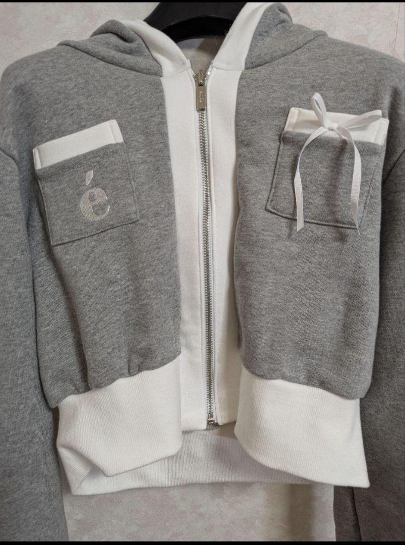 é ribbon piping zip hoodie フーディー epine é ribbon piping zip hoodie パーカー epine