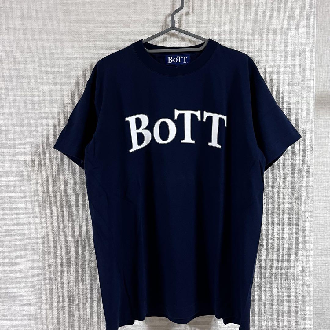 BOTT ネイビー ロゴTシャツ 半袖 bott ネイビーTシャツ（BoTT - ボット | 正規通販 ACRMTSM