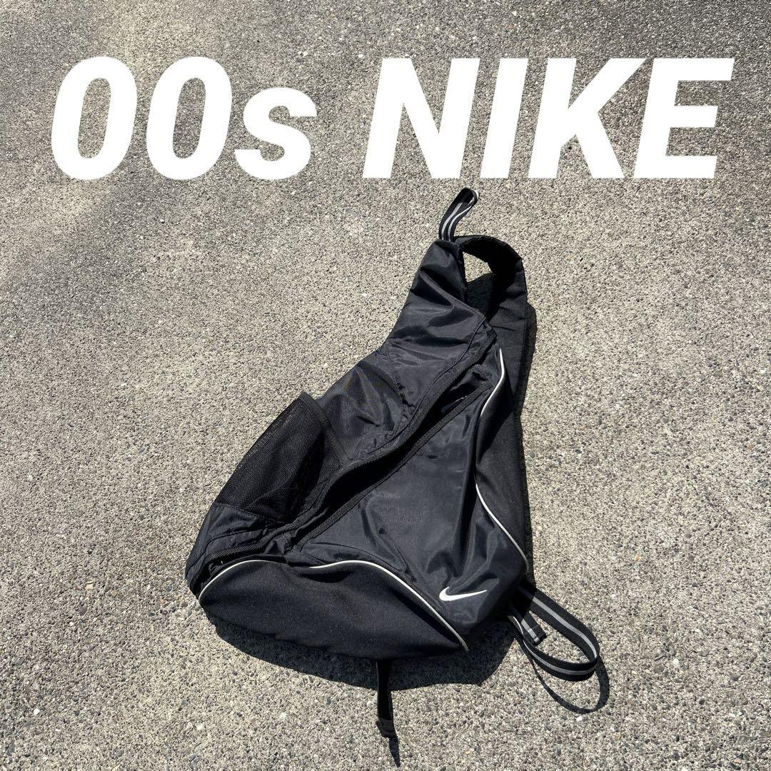 多ポケット 00s NIKE one shoulder Back y2k 908913b0a12d29d58beb1fb38fdf5f