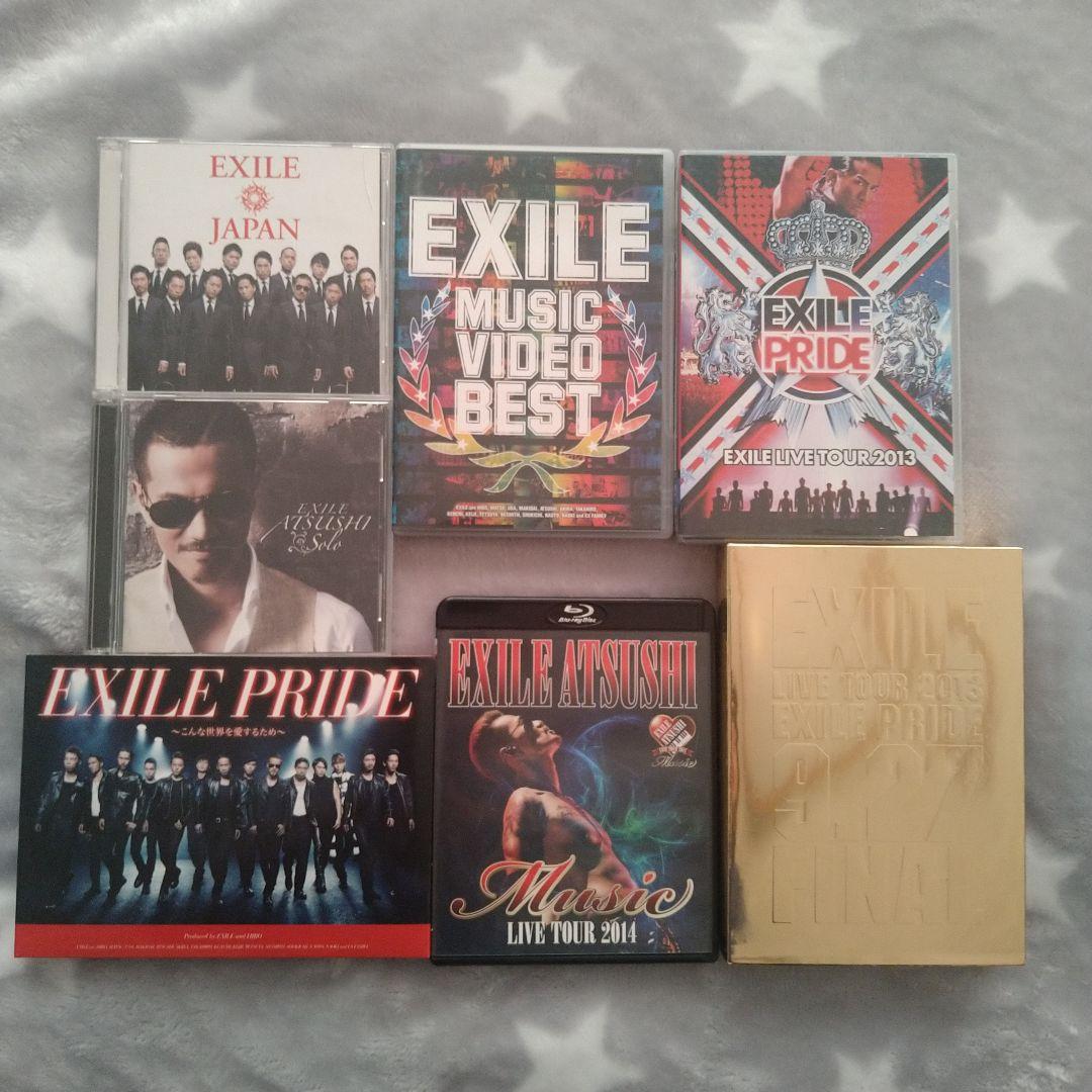 EXILE　エグザイル　ATSUSHI　アツシ　CD　DVD　BD　まとめ売り EXILE エグザイル ATSUSHI アツシ CD DVD BD まとめ売り （Yahoo