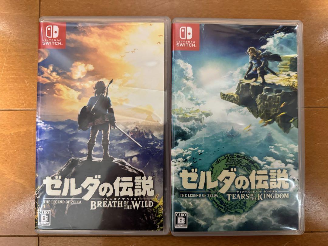 Switch ゼルダの伝説 ソフト 2本セット 新品 Switch2 ゼルダの伝説 2本セット ティアーズ オブ ザ