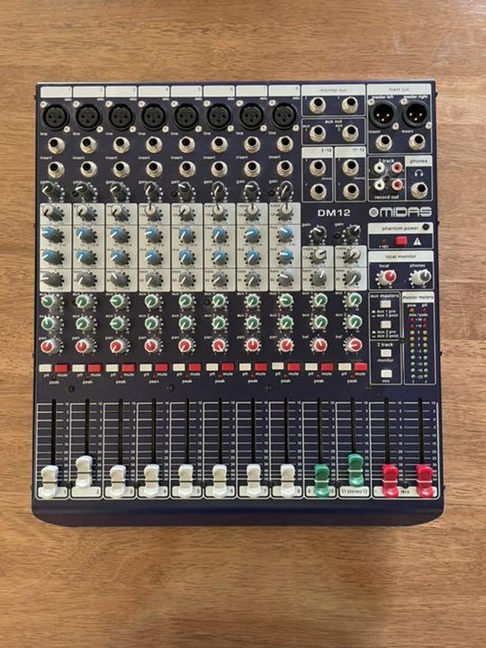 MIDAS ( マイダス ) DM12 アナログミキサー（DM12 MIDAS - 中古
