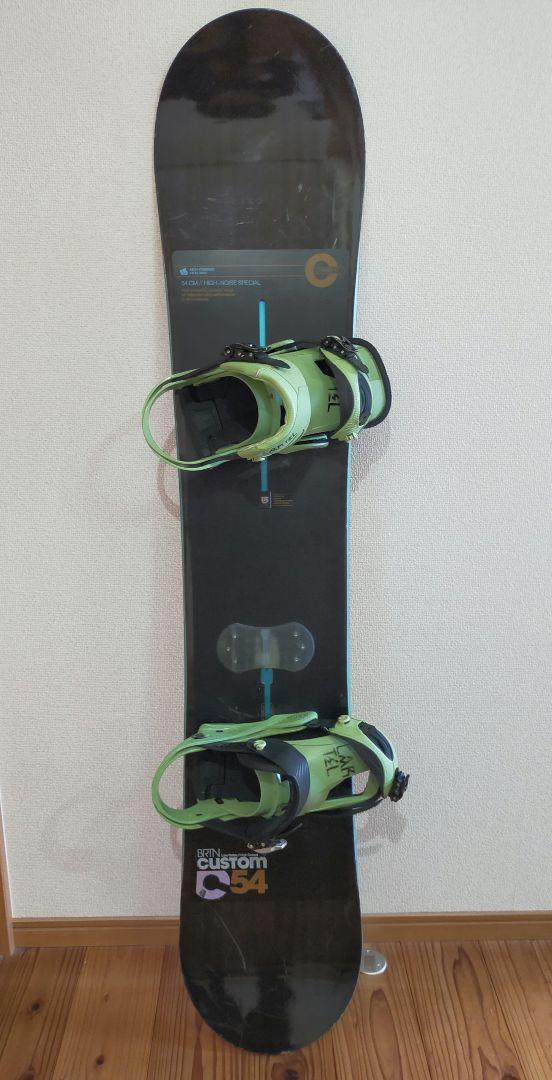 Burton custom 10周年モデル154㎝　カーテルバイン付 BURTON カスタム 154/バインディング カーテル Re:Flex M（2021