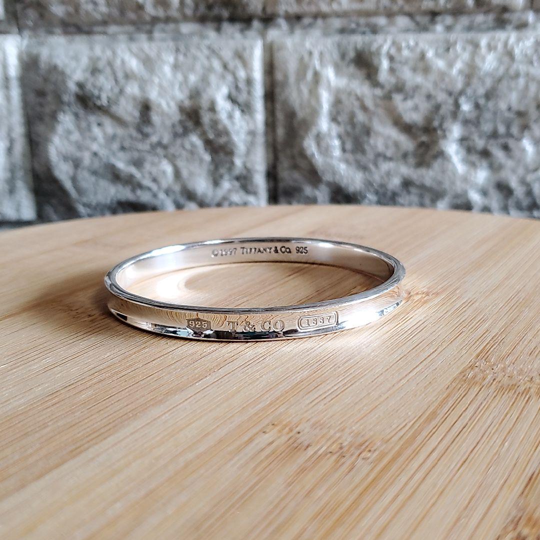 ティファニー　バングル　1837 ナロー　シルバー925 ブレスレット　925 TIFFANY&Co. ティファニー バングル ブレスレット 1837 ナロー