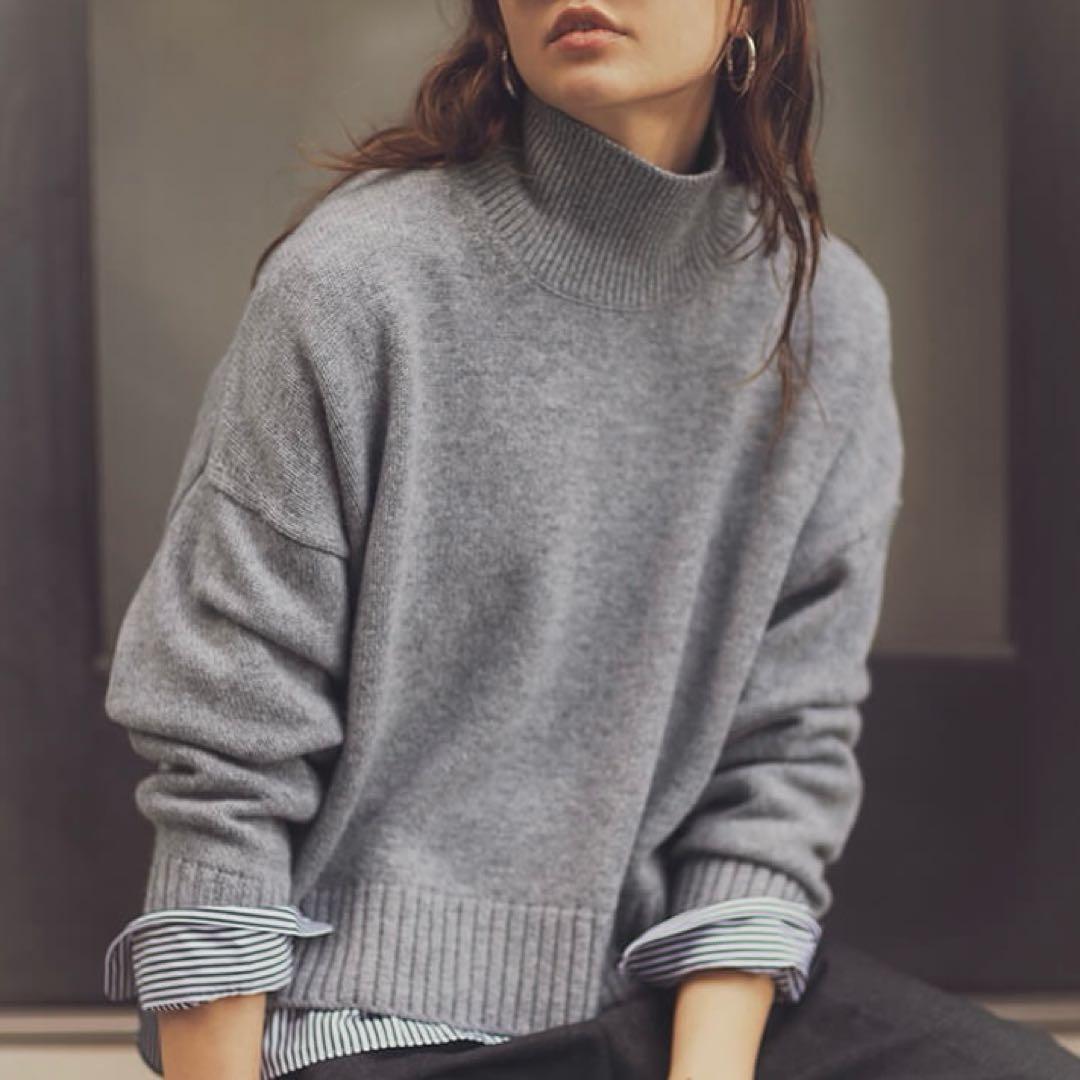 Theory セオリー ニット S カシミヤ100％ タートルネック 長袖 レディース AT119A70 Theory セオリー ニット S カシミヤ100％ タートルネック 長袖