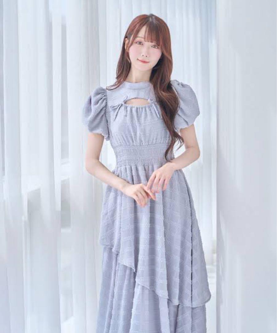 Rose Museロゼミューズjacquard check dress Rosé Muse ロゼミューズ jacquard check dress（新品 ロゼ