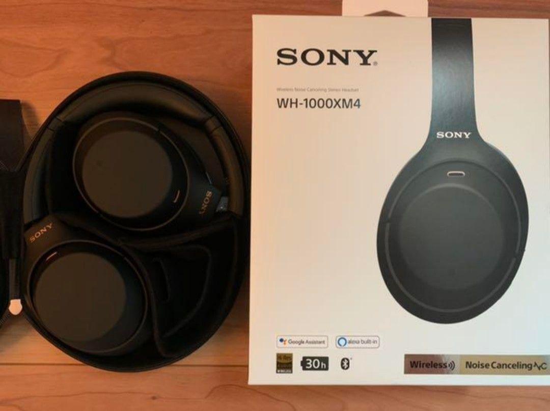 ワイヤレスヘッドホン WH-1000XM4 ブラック（ワイヤレス