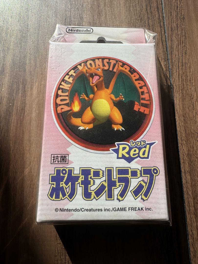 中身未開封 ポケモントランプ RED 任天堂 ポケットモンスター 赤 トランプ 中身未開封 - メルカリ