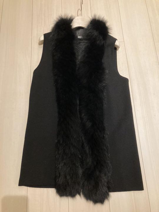 【美品】theory luxeセオリーリュクス＊2way＊ファーダウンベスト＊ セオリーリュクス ファーベスト（AUTUMN TONE | Theory luxe