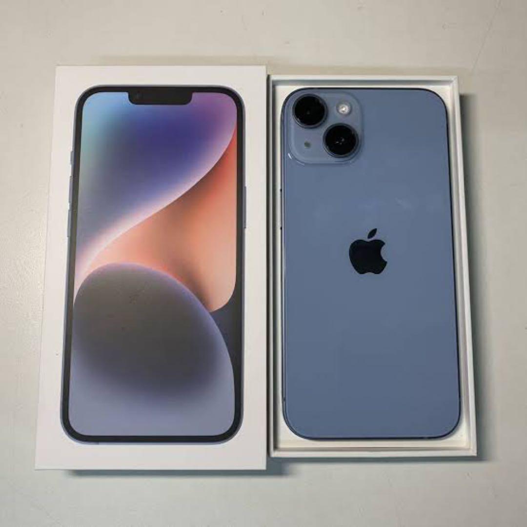 iPhone14 本体　128GB SIMフリー　バッテリー80% ムスビー｜【バッテリー80%】iPhone 14 128GB スターライト SIM