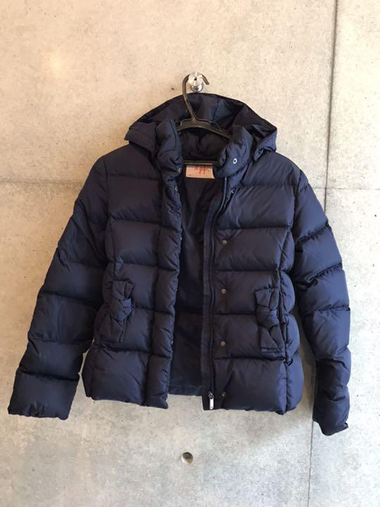 美品　ilgufo 紺　キッズダウン　イルグッフォ　キッズコート　サイズ8 イル グッフォの子供服 （冬物 新入荷!】□イルグッフォ/IL GUFO