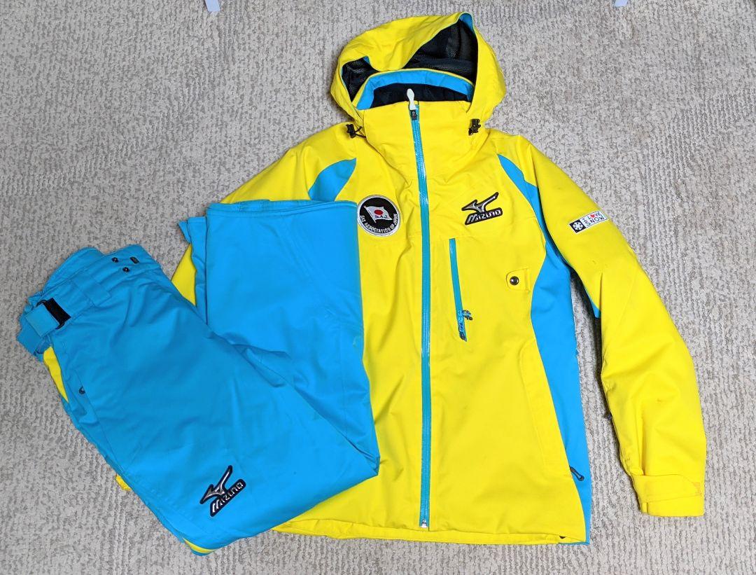 MIZUNO - ミズノ　SAJ スキーウェア　非売品　Ｌサイズ MIZUNO - ミズノ SAJ スキーウェア 非売品 Lサイズの通販 by
