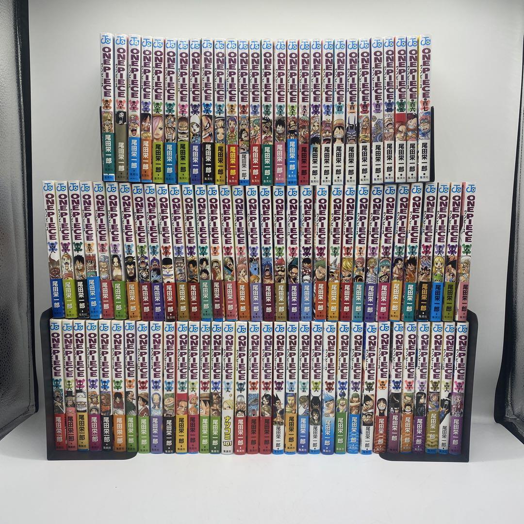 ワンピース 全巻 初版 15巻から107巻 帯付き 多数 ワンピース 全巻 初版 15巻から107巻 帯付き 多数（通販 公式