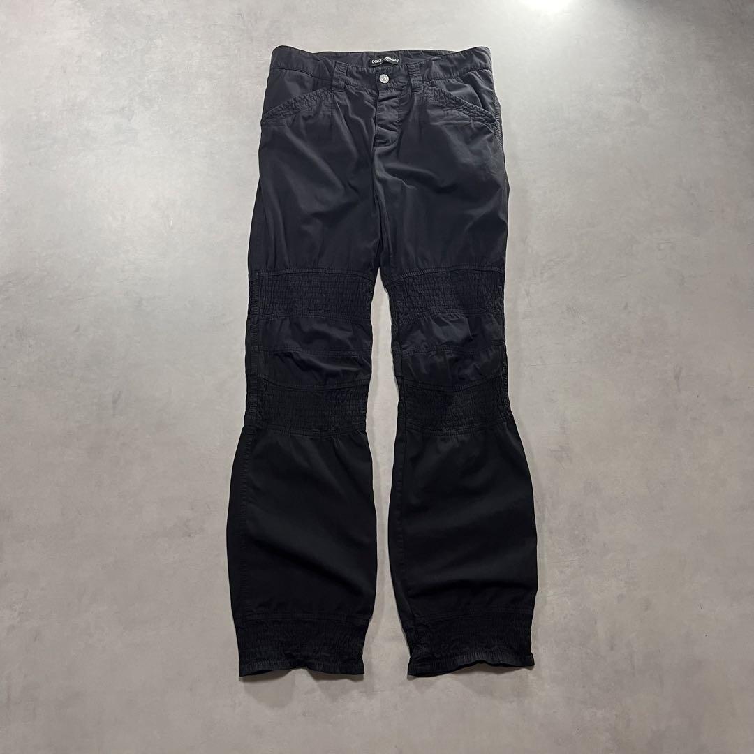 00s DOLCE&GABBANA パラシュート バイカー カーゴパンツ 名作 00s DOLCE&GABBANA パラシュート バイカー カーゴパンツ 名作