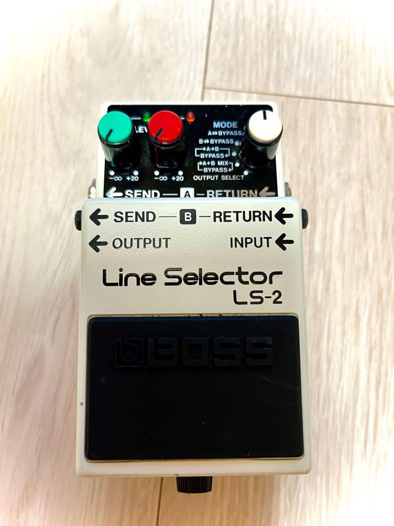 BOSS LS-2 ラインセレクター 箱・説明書付き BOSS LS-2 Line Selector - 多彩なセッティングが可能なライン