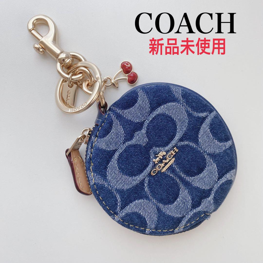 COACH コーチ　レインボーシグネチャー　コインケース　丸型 COACH コーチ レインボーシグネチャー コインケース 丸型 - メルカリ